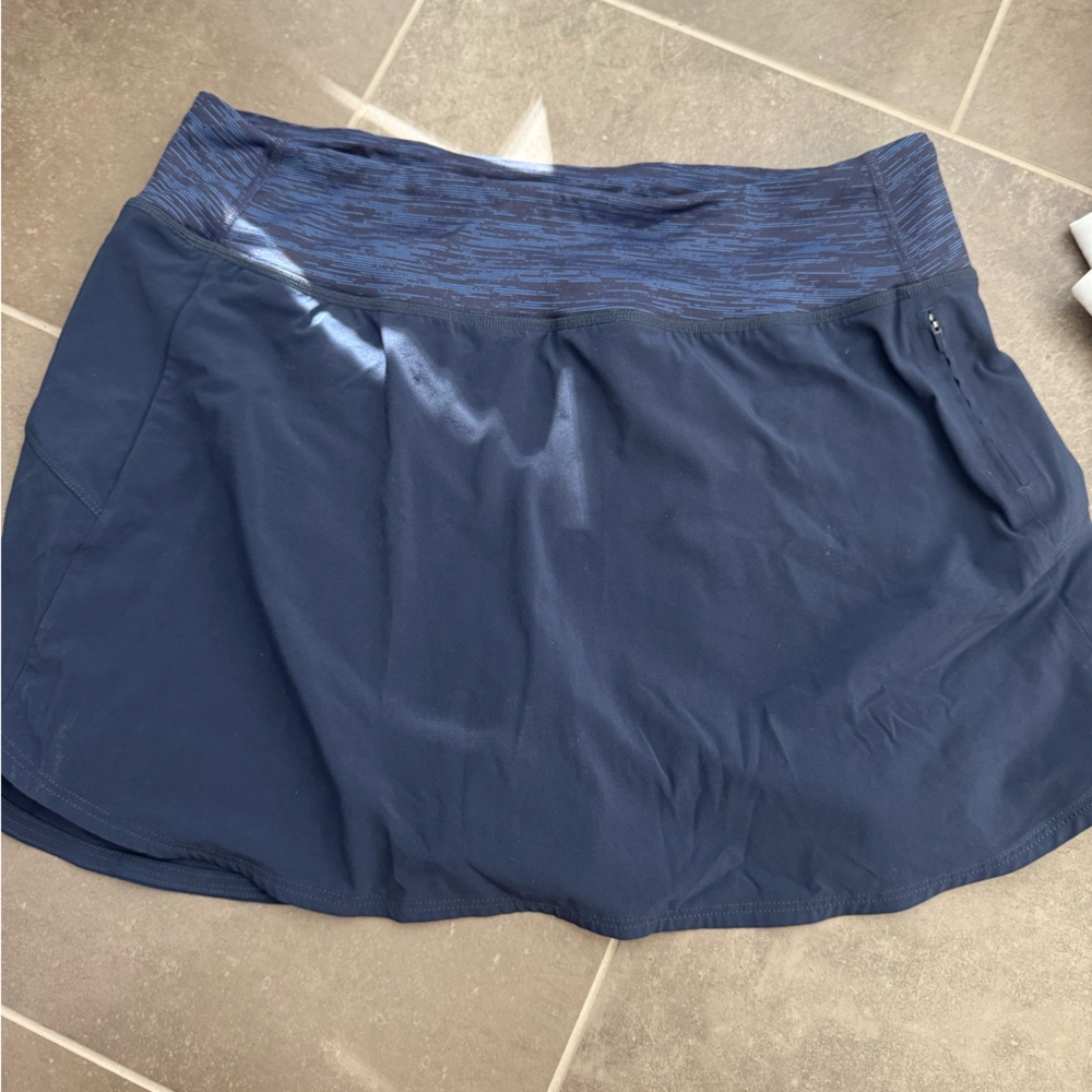 Outdoor Voices Navy Athletic Skirt w/ Built in Shorts